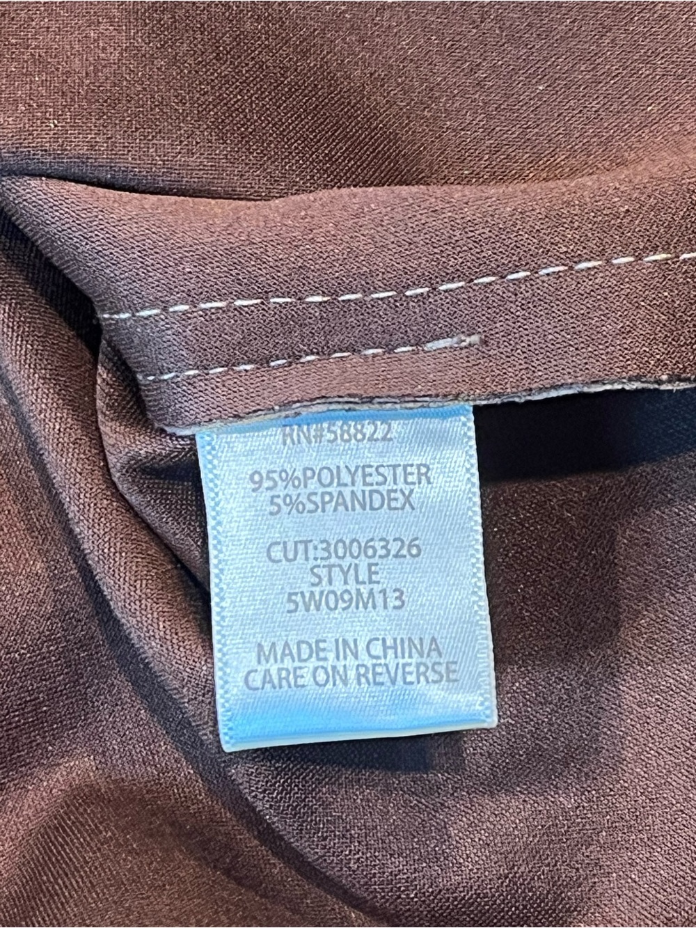 MAX STUDIO Faux Suede Midi A-Line Skirt in Camel Brown • Size 3X • NWT - Picture 8 of 8